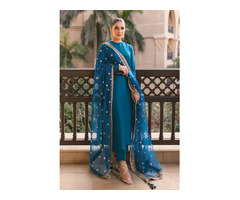 Buy Elegant Pakistani Suit with Designer Dupatta Online | Raimentz
