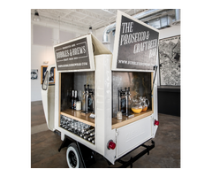 Bubbles & Brews Piaggio Mobile Bar: Redefining Event Elegance in New York