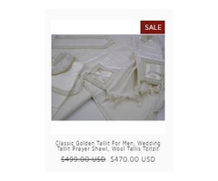 Embrace the Warmth and Comfort of a Wool Tallit from Galilee Silks!