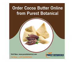 Order Cocoa Butter Online | Purest Botanical