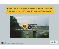 Contact us for video marketing in Charlotte, NC, at Fusion Creative.