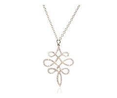 Fancy Motif Diamond Necklace