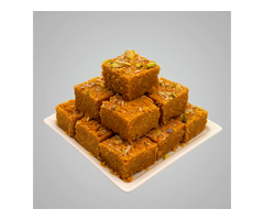 Kandoi Bhogilal Mulchand Kesar Mohanthal - Exquisite Saffron-infused Indian Sweet