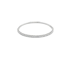 Clara by Martin Binder Diamond Flexible Bangle Bracelet