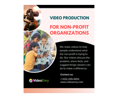 Expert Video Production for Non-Profit Organizations