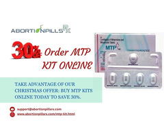 Take advantage of our Christmas offer: Buy MTP kits online today to save 30%.