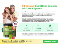 Smart Hemp Gummies Australia (AU, NZ, CA) Ingredients Details, Price & Reviews
