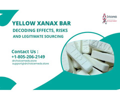 Yellow Xanax Bar: Decoding Effects, Risks, and Legitimate Sourcing | DrchoiceMeds
