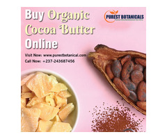 Buy Organic Cocoa Butter Online | Purest Botanical