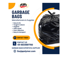 GARBAGE BAGS Manufacturers & supplier