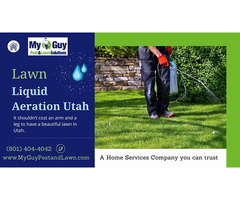 Revitalize Your Lawn with Expert Aeration Services in Utah by My Guy Pest and Lawn