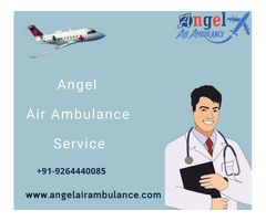 Avail Life Care Angel Air Ambulance Service In Indore For Patient Transfer