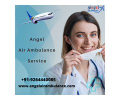 Pick Angel Air Ambulance Service in Raipur With Qualified Medical Staff