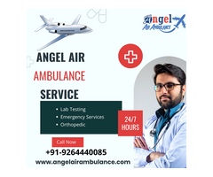 Obtain Angel Air Ambulance in Indore with a Life-Saving Remedial Facility