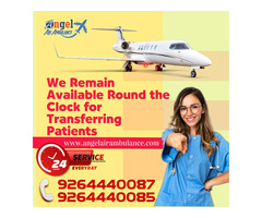 Book Angel Air Ambulance in Bhopal For Hassle-Free Relocation