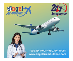 Book Angel Air Ambulance In Allahabad For Immediate Patient Deportation