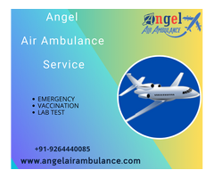 Utilize Life Support Angel Air Ambulance Service In Nagpur With Advance Medical Care