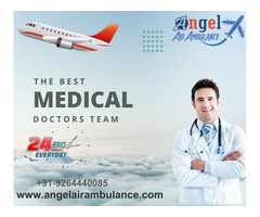Select Angel Air Ambulance Service in Bhopal With Superb Medical Setup
