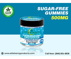 Get Natural CBD Sugar-Free Gummies by Elite Hemp Products