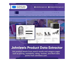 John Lewis Product Data Scraping Services