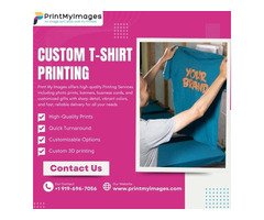 Fashion Apparel Printing Services in Raleigh