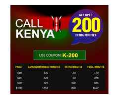Cheapest Phone Card & Calling Cards to Call Kenya from USA – Amantel