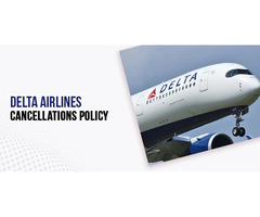 Delta Airlines Cancellation Policy Help – Call +1-855-869-7071