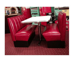 The diverse array of Family Dining sets for sale are in distinct sizes and banding