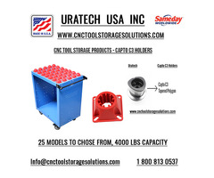 Uratech : High-Quality CNC Tool Storage for CAPTO C3 holders