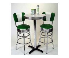 Bars and Booths.com, Inc offers Pub table sets for sale in distinct colors and laminates