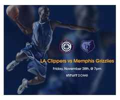 LA Clippers vs Memphis Grizzlies Tickets Nov 28