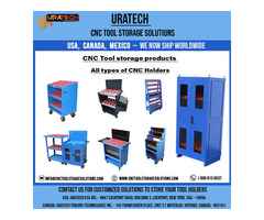 Uratech Shelf Model CNC Tool Cart – A High-Capacity Storage Solution for CNC Holders