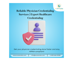 Reliable Physician Credentialing Services | Expert Healthcare Credentialing